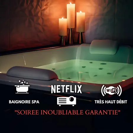 Craz'in Room, Jacuzzi, Cinema, Climatisation, Parking