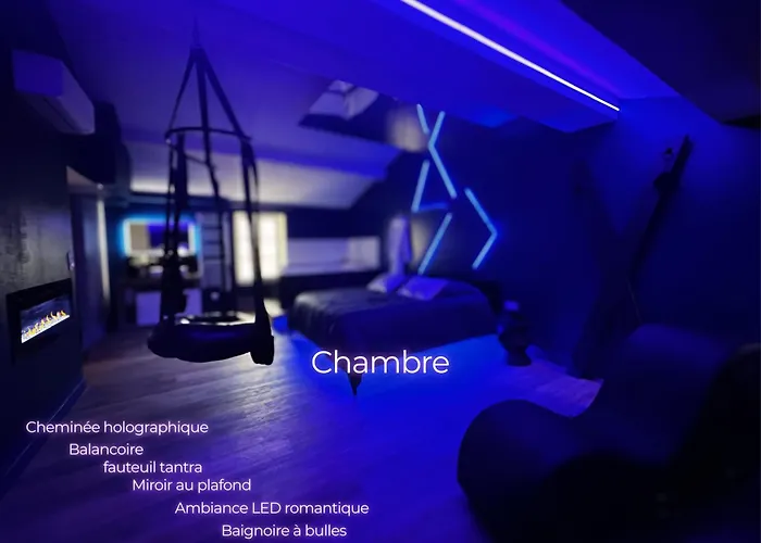 Craz'in Room, Jacuzzi, Cinema, Camargue Apartamento *