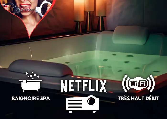 Craz'in Room, Jacuzzi, Cinema, Camargue Apartment